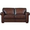 Hydeline Brookfield Leather Loveseat - Brown 