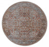 Bettina Traditional 5'0\" x Area Rug in Multi Indoor Area Rug 