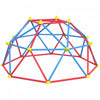 Outsunny 6 Ft Geometric Dome Climber Play Center, Outdoor Jungle Gym With Rust And Uv-resistant Stee