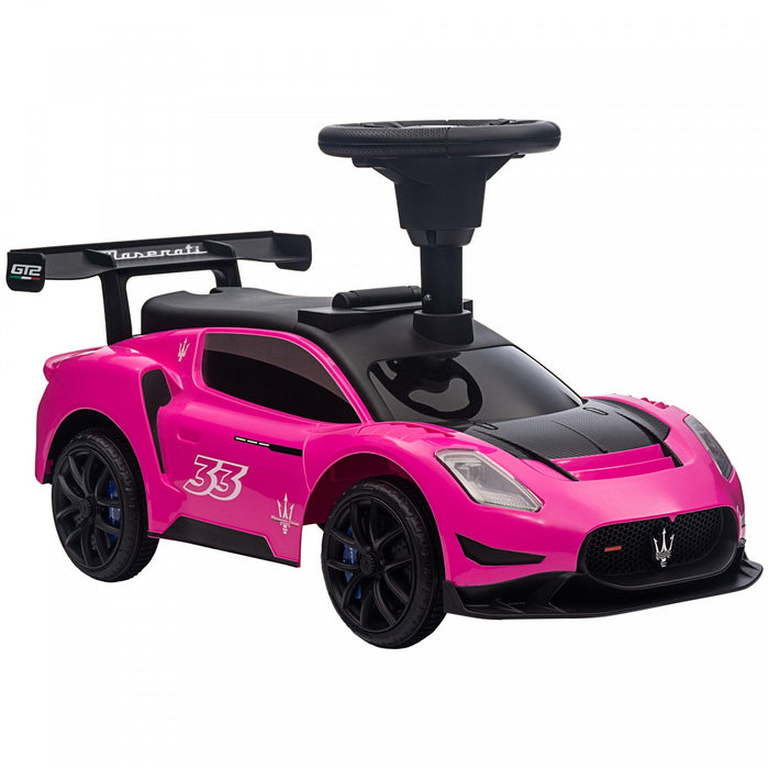 Qaba Maserati Gt2 Licensed Sit To Stand Baby Car, Ride On Toy For Toddlers, Kids Sliding Car Style W