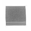Luxury Stitch Wash Cloth 12 x 12 Cool Grey - Set of 6 Towels