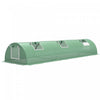 Outsunny Mini Greenhouse with Mesh Windows, Tunnel Growing Tent, Green