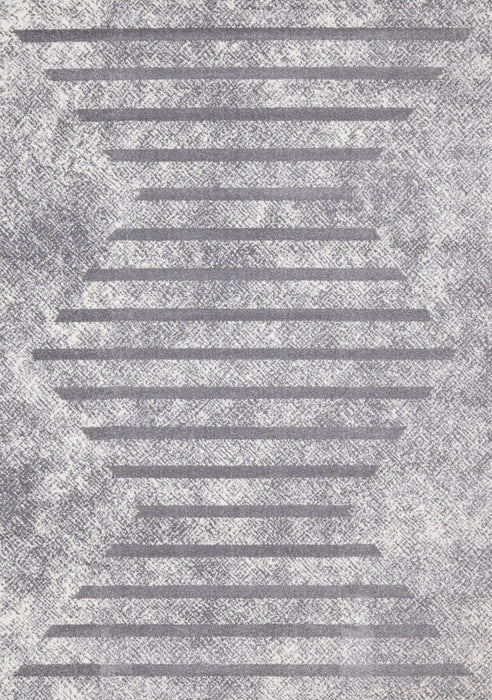Covington Distressed Geometric Lines Indoor Area Rug - 7'10\" x 10'6\"