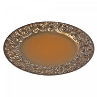 Charger Plate Baroque Gold Brushed Dinnerware