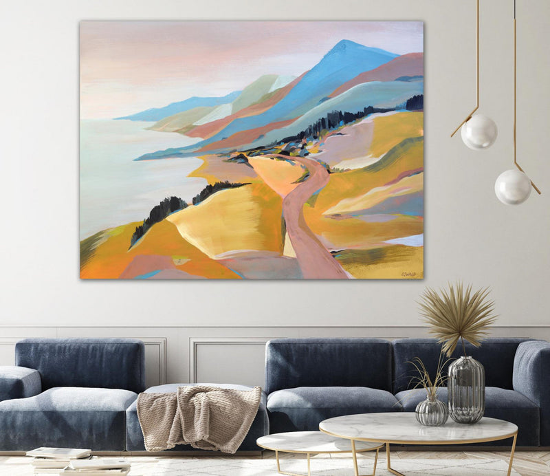 \"Monterey To The Sea\" Giant Art 72x54 Wall Art