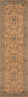 Lynda Traditional 2'3\" x 7'6\" Runner Rug in Ivory Indoor Area Rug 