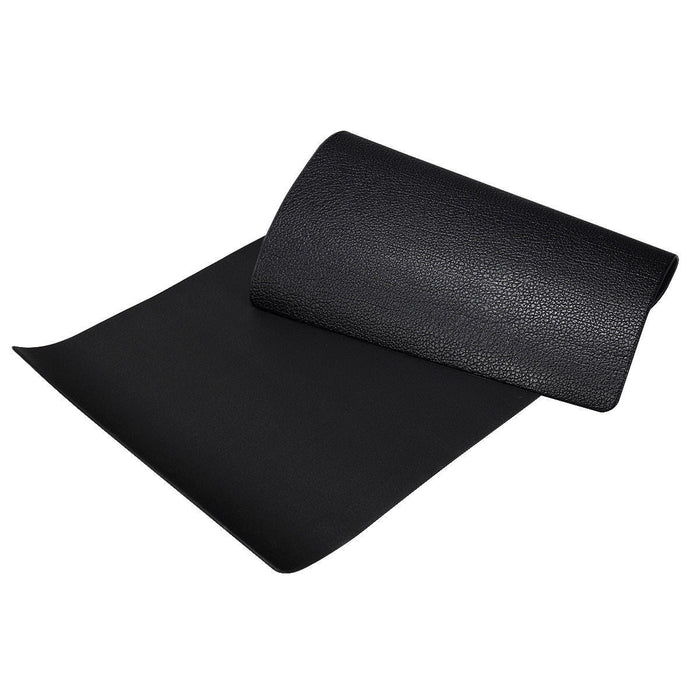 Costway 47" X 24" Exercise Equipment Mat Gym Bike Floor Protector Treadmill Mat Pvc
