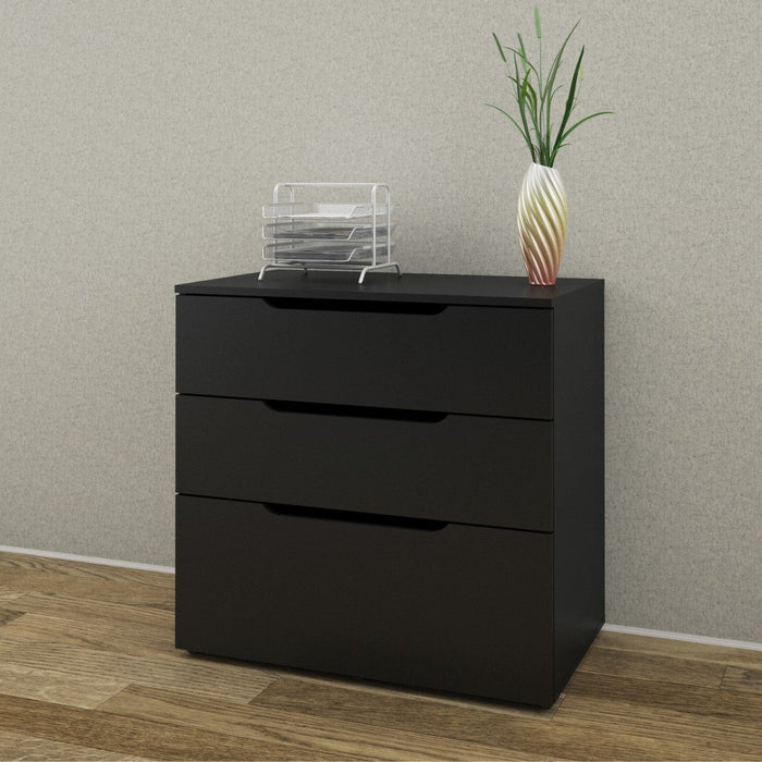 Nordika Filing Cabinet - Black 