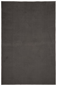 Elion Contemporary Charcoal Washable Rug 9'0