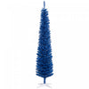 Homcom 7ft Pencil Artificial Christmas Tree With Realistic Branches