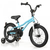 Costway 16" Kids Bike For 4-7 Years Old Boys & Girls With Adjustable Seat Handbrake Reflectors Blue