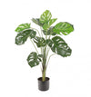 Artificial 29\" Monstera Indoor & Outdoor In Black Pot 