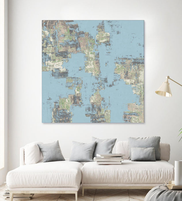 \"Memory Block Ii\" Giant Art 72x72 Wall Art