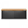 Gladiator Storage Shoe Bench - Hammered Granite