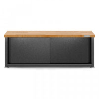 Gladiator Storage Shoe Bench - Hammered Granite