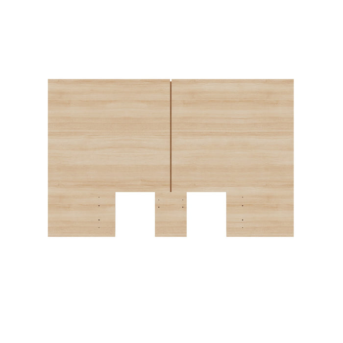 Nordika James Full Headboard - Natural Blonde Oak