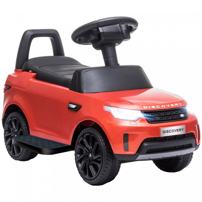 Qaba 6v Electric Car For Kids, 2 In 1 Sliding Car Battery Powered Ride-On Toy For Toddlers With Forw