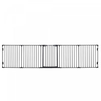 Pawhut Dog Playpen Indoor, Foldable Pet Fence Puppy Pen For Small Medium Dogs With Door, 5 Panels, 2