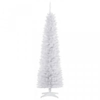 Homcom 6ft Pencil Artificial Christmas Tree With 390 Branches