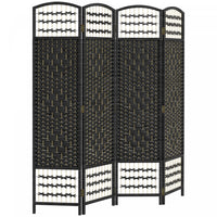 Homcom Folding Room Divider 5.6 Ft Privacy Screen Panel