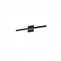 Dainolite Arandel Vanity Light 18w LED Matte Black Diffuser Lamp