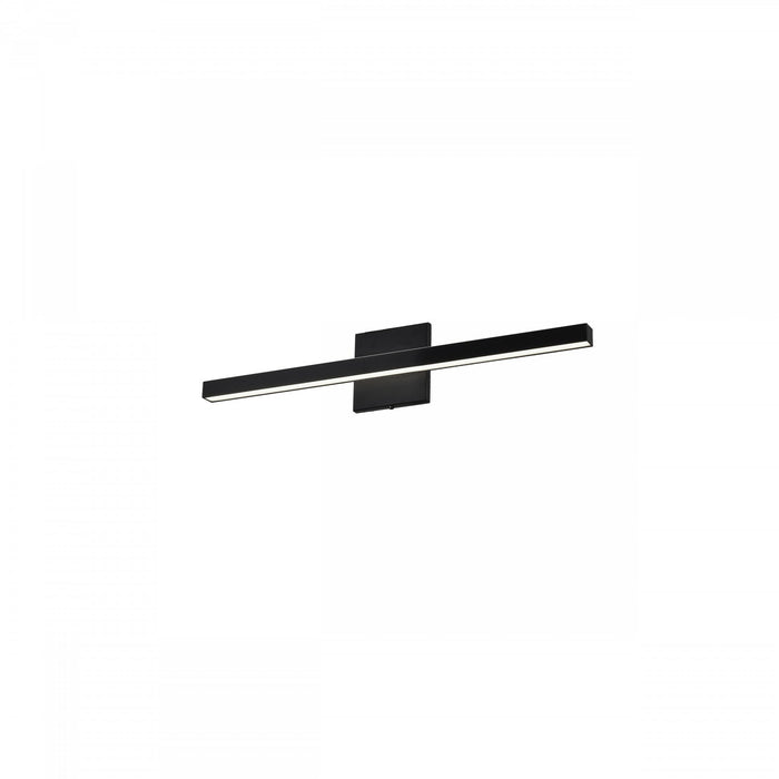 Dainolite Arandel Vanity Light 18w LED Matte Black Diffuser Lamp