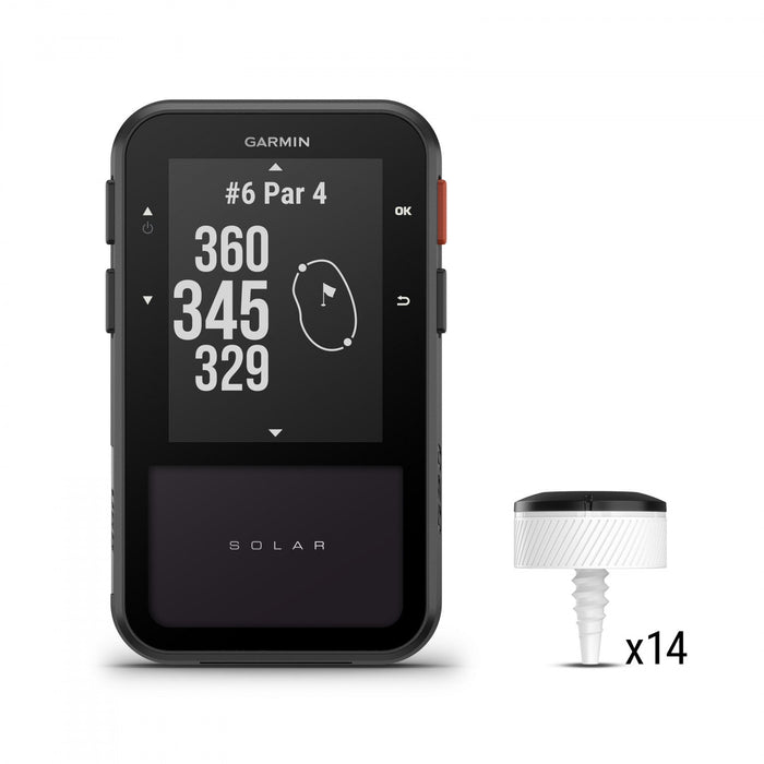 Garmin Approach G20 Solar Course Caddy - 2.2\" Sunlight Readable Handheld Golf Gps, Virtual Coach Wit