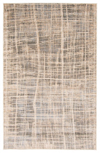 Lattice Grey Area Rug - 5'0