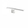 Dainolite Leonardo 24\" Picture Light 30w Satin Chrome With Frosted Glass Diffuser Lamp