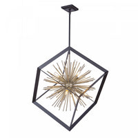 Sunburst  8-Light Chandelier 
