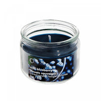 3 Oz Scented Glass Jar with Lid Wild Blueberry - Set of 4 Candle