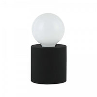 Dainolite Tonya 1 Light Table Lamp Matte Black
