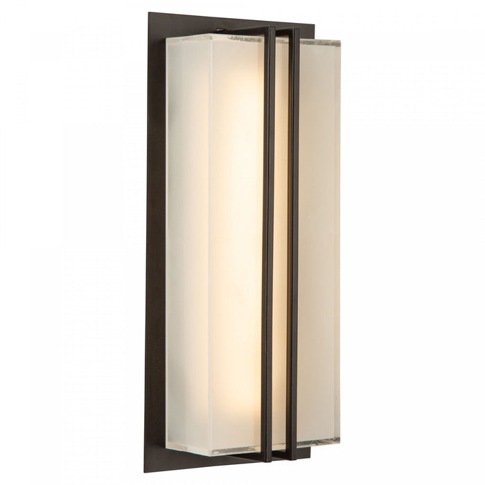 Sausalito 15 W LED Black Outdoor Wall Light I 