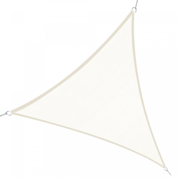 Outsunny Triangle 13x13x13ft Sun Sail Shade Garden Uv Block Sunshade Outdoor Canopy Patio Lawn Shelt