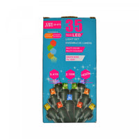 35 Lt 5mm LED Indoor/outdoor Light Set Multi Bulbs - Set of 2 Christmas Lights