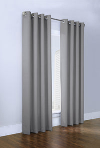 Habitat Mulberry Grey Light Filtering Grommet Curtain Panel - 54 x 84