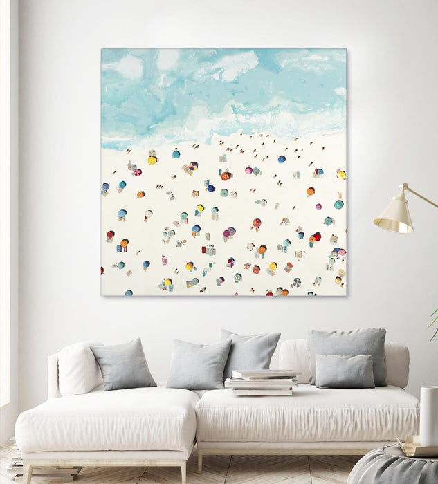 \"Beach Days\" Giant Art 54x54 Wall Art