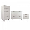 Granville Modern 3-Piece Dresser Set in White 