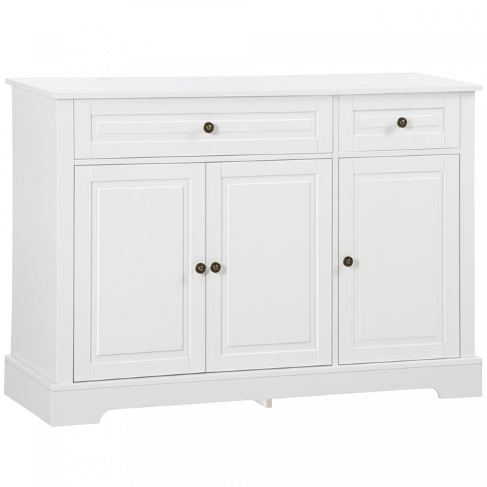 HOMCOM Sideboard Buffet Cabinet, Modern Kitchen Cabinet with 2 Drawers
