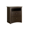 Fremont Tall 2-Drawer Nightstand - Espresso