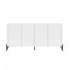 Abbey Modern 67\" Sideboard in White 
