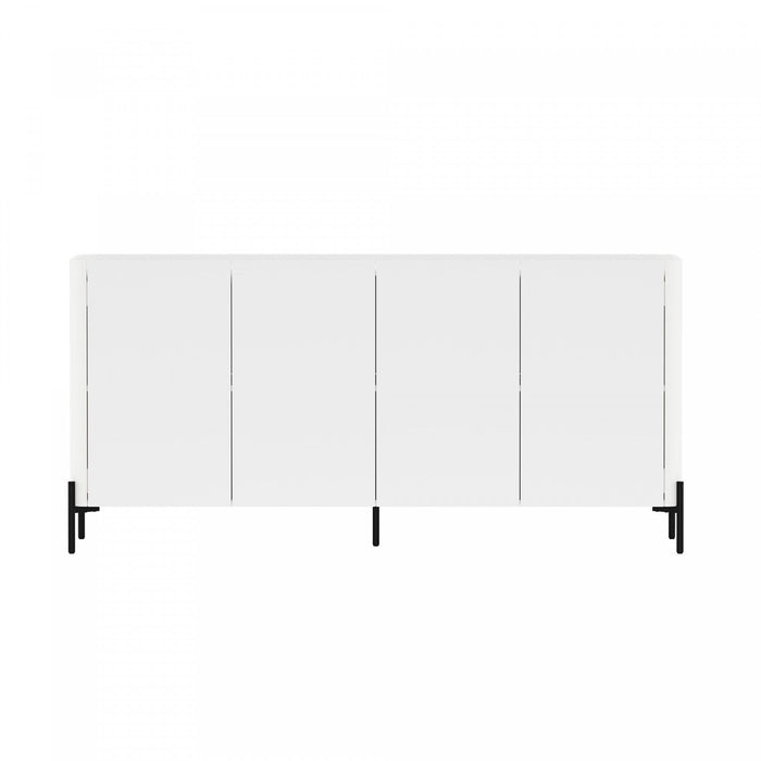 Abbey Modern 67\" Sideboard in White 