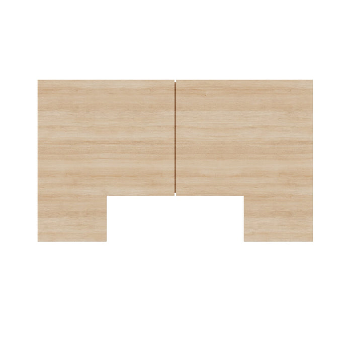 Nordika James Queen Headboard - Natural Blonde Oak
