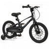 Costway 16" Kid's Bike With Adjustable Handlebar & Saddle Dual Disc Brakes Black