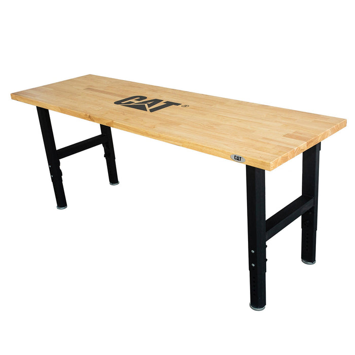 CAT® Heavy-Duty Workbench 96\"x25\"x29-42\" Garage Storage 