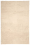 Argo Plush & Shags Beige Washable Rug 5'0\" x 7'6\" Indoor Area Rug 