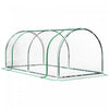 Outsunny 79\" X 39\" X 32\" Mini Greenhouse Transparent Portable Hot House For Plants With Zippered Doo