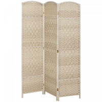 HOMCOM 6 Ft Folding Room Divider, Privacy Screen for Home Office Bedroom
