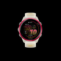 Garmin Forerunner 570 Smartwatch 42mm, Amoled, Raspberry Aluminum, Bone/mango, Gps Fitness Tracker, Running, 10-day Battery