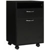 Homcom Mobile Filing Cabinet With Drawer